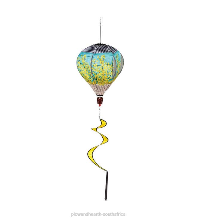 Yard & Garden Plow & Hearth Spring Garden Balloon Spinner - Forsythia NFLB279