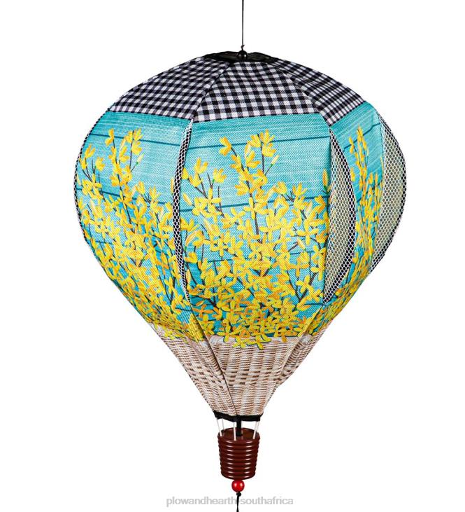 Yard & Garden Plow & Hearth Spring Garden Balloon Spinner - Forsythia NFLB279