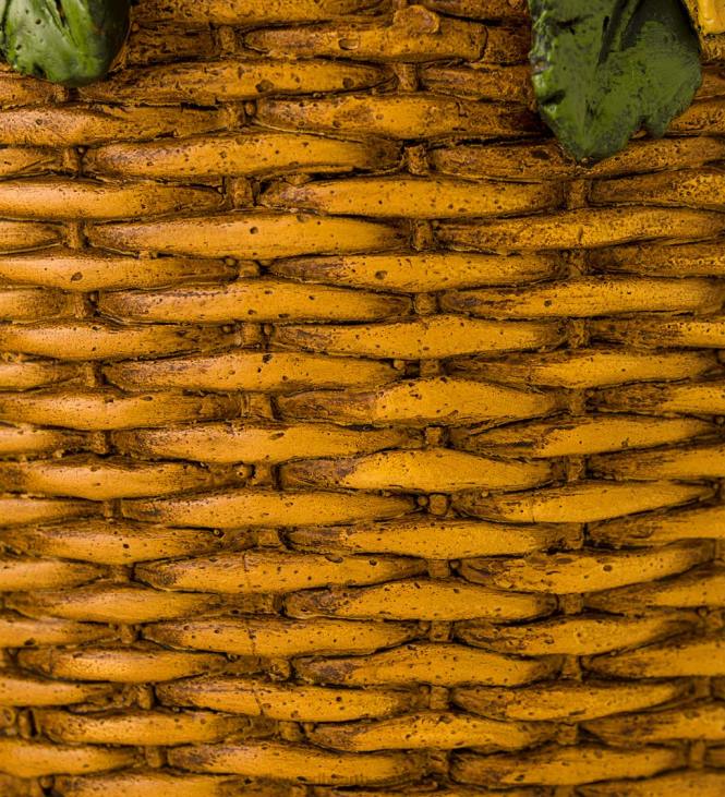 Yard & Garden Plow & Hearth Sunflower Basket Planters, Set of 2 NFLB268