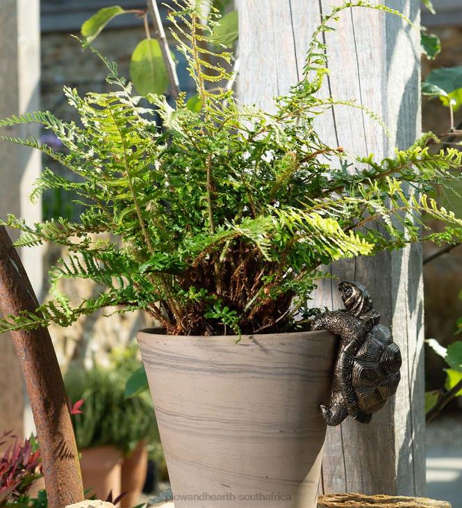 Yard & Garden Plow & Hearth Tortoise Pot Buddy Pot Hanger NFLB395