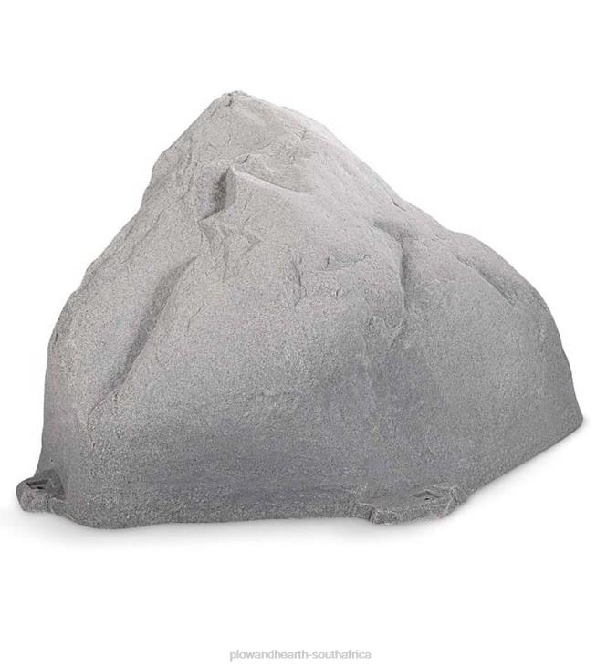 Yard & Garden Plow & Hearth USA-Made Medium Mock Rock - Gray NFLB73