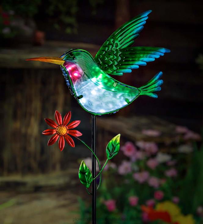 Yard & Garden Plow & Hearth 36 H Secret Solar Garden Stake - Gnome NFLB243