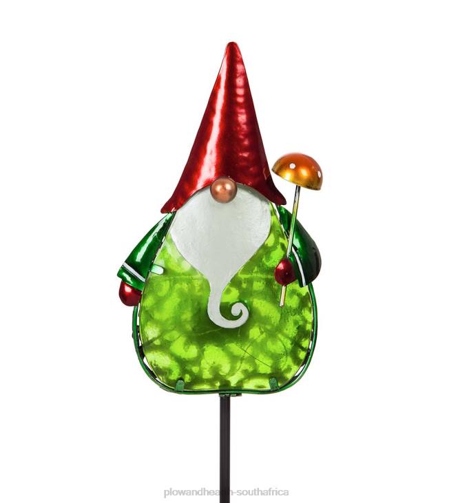 Yard & Garden Plow & Hearth 36 H Secret Solar Garden Stake - Gnome NFLB243