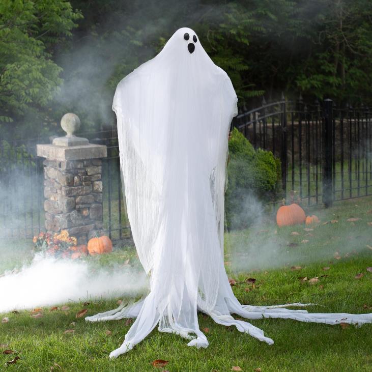 Yard & Garden Plow & Hearth Extra Large Lighted Ghost Stake NFLB182