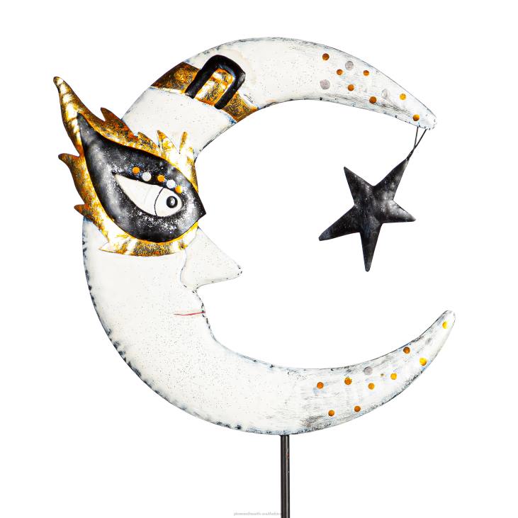 Yard & Garden Plow & Hearth Magic Moon Halloween Garden Stake NFLB316