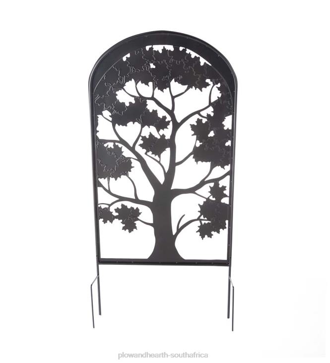 Yard & Garden Plow & Hearth Metal Fall Leaves Garden Trellis NFLB438