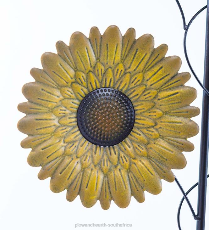Yard & Garden Plow & Hearth Sunflower Garden Metal Stake NFLB164