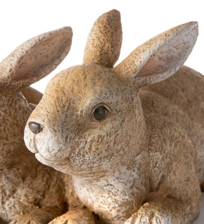 Yard & Garden Plow & Hearth Bunny Triplets Planter NFLB414
