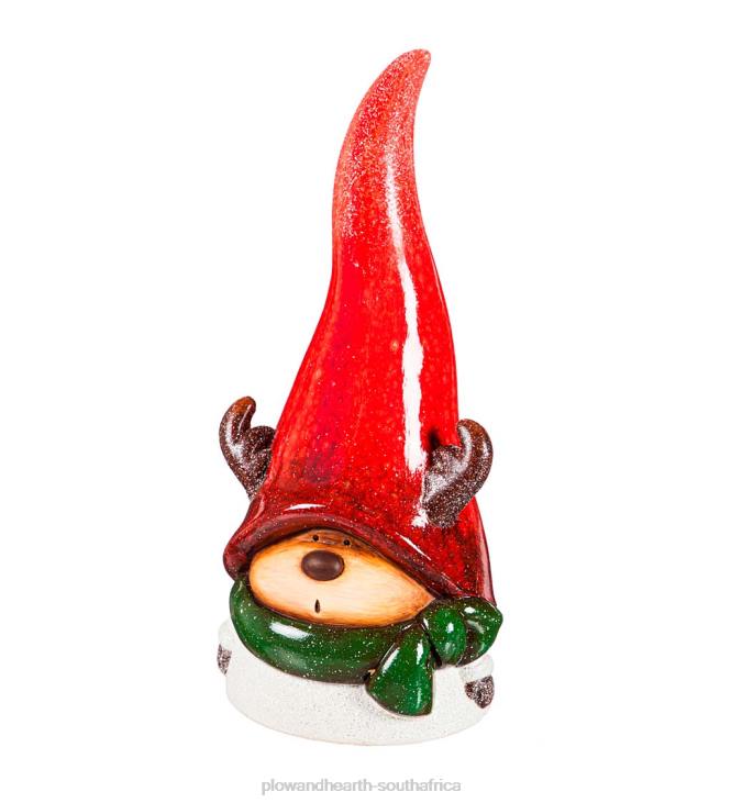 Yard & Garden Plow & Hearth Ceramic Reindeer Garden Statue NFLB162