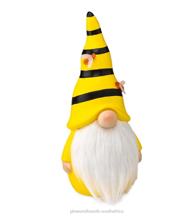 Yard & Garden Plow & Hearth Indoor/Outdoor Bee Gnome Statue NFLB167