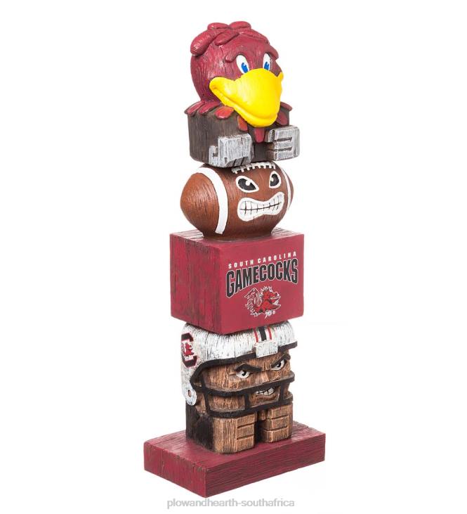 Yard & Garden Plow & Hearth Indoor/Outdoor College Team Pride Totem Garden Statue - Univ of Arkansas NFLB159