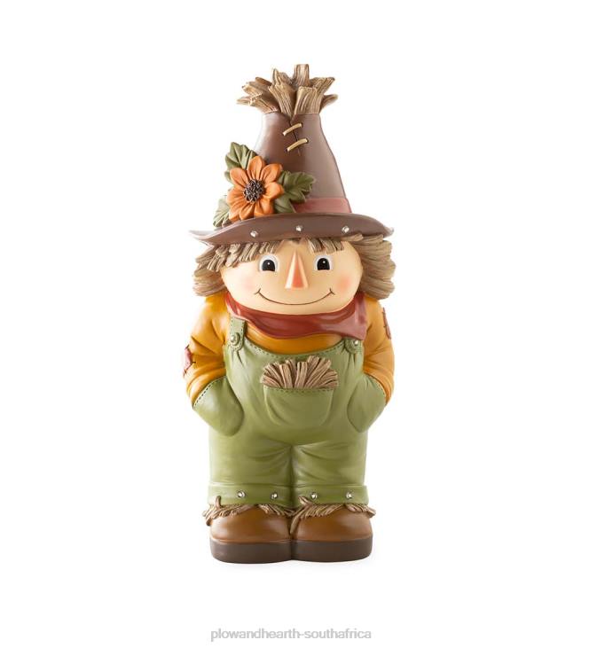 Yard & Garden Plow & Hearth Indoor/Outdoor Lighted Scarecrow Shorty Statue NFLB201