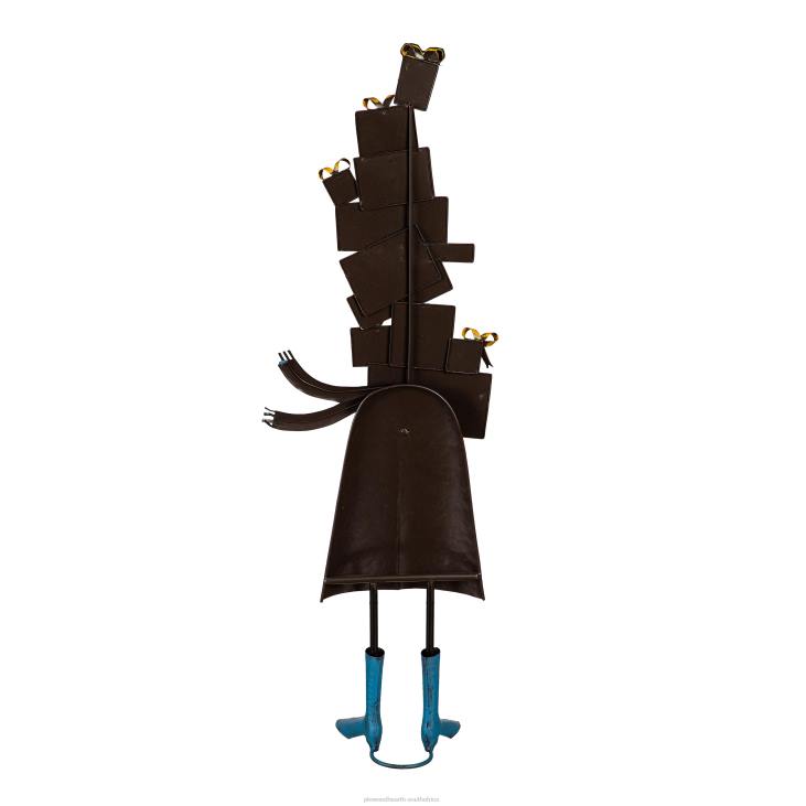 Yard & Garden Plow & Hearth Indoor/Outdoor Metal Package Lady Garden Statue NFLB145