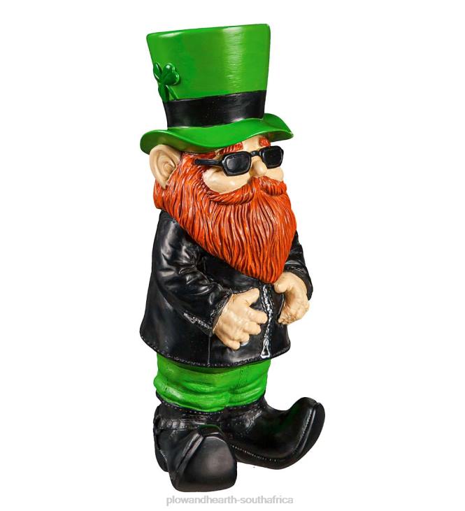 Yard & Garden Plow & Hearth Luck and Leather Leprechaun Statue NFLB213