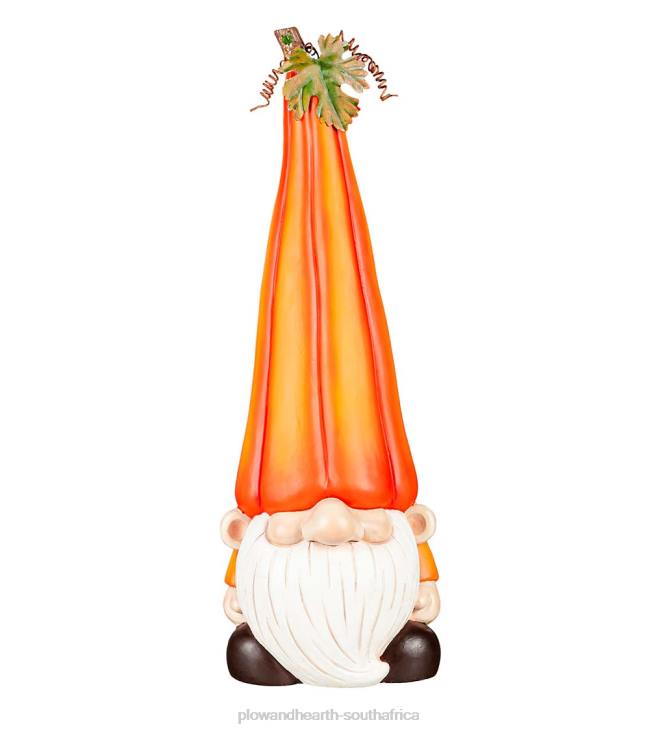 Yard & Garden Plow & Hearth Pumpkin Gnome Garden Statue NFLB365