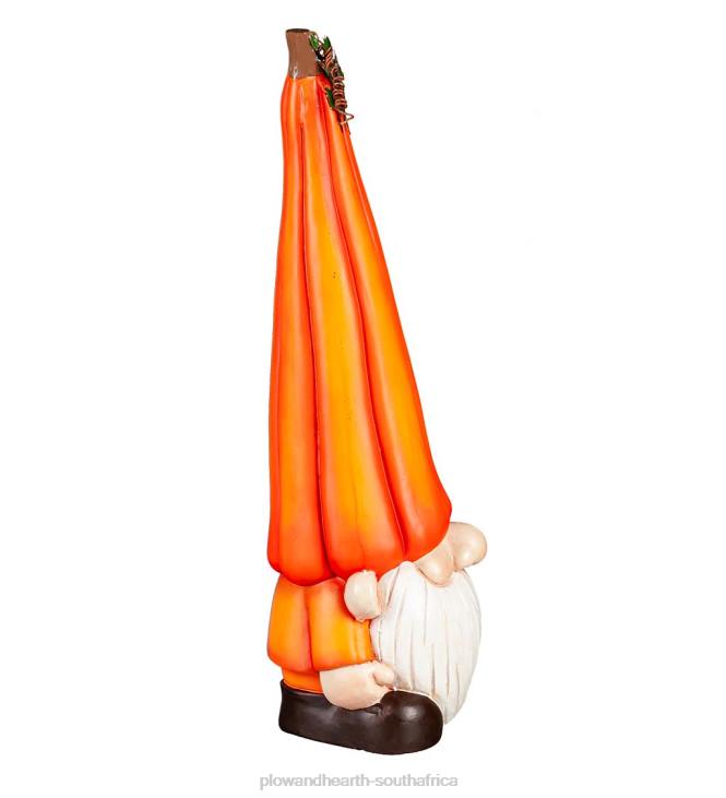 Yard & Garden Plow & Hearth Pumpkin Gnome Garden Statue NFLB365