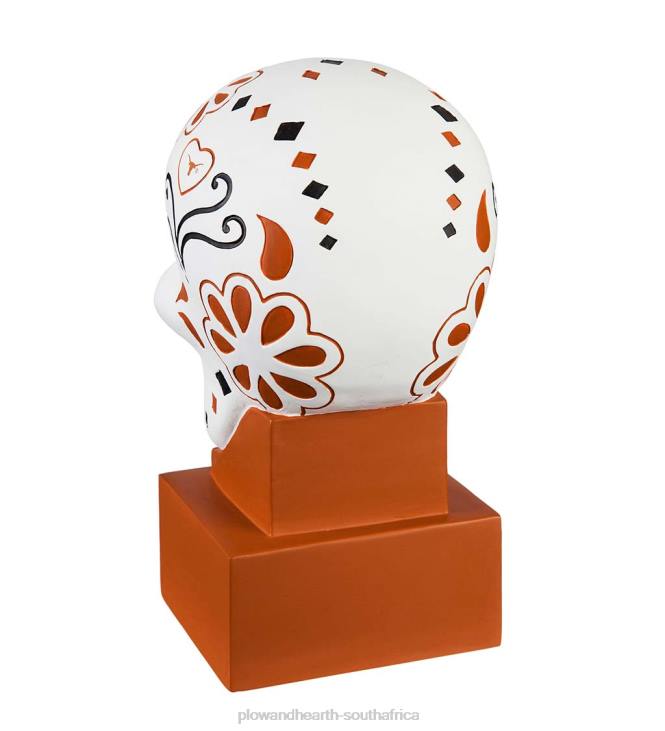 Yard & Garden Plow & Hearth University of Texas, Sugar Skull Statue NFLB386