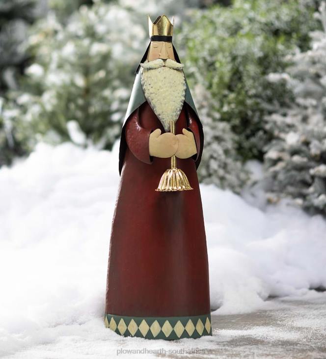 Yard & Garden Plow & Hearth Wise Men Christmas Nativity Statues NFLB87