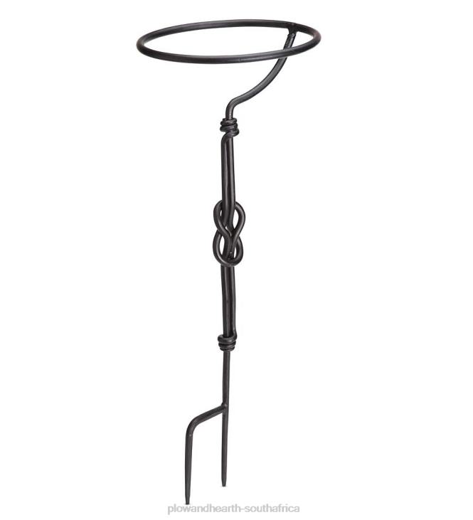Yard & Garden Plow & Hearth Stainless Steel Gazing Balls and Iron Display Stands NFLB66
