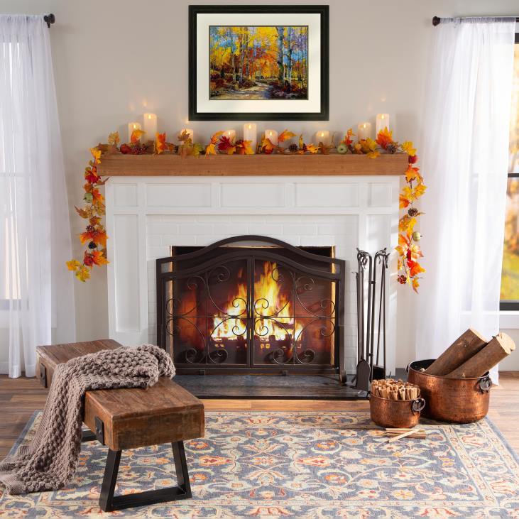 Yard & Garden Plow & Hearth Richland Indoor/Outdoor Reclaimed Wood Bench NFLB485