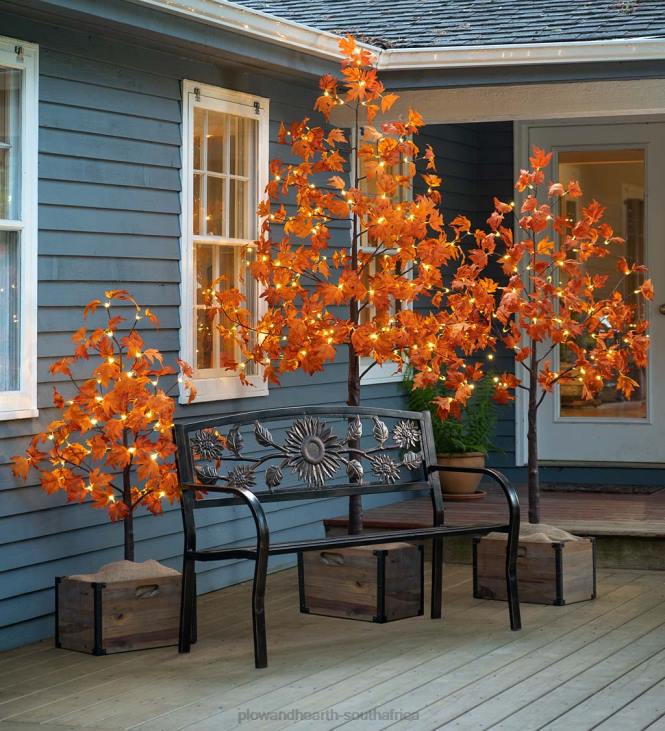Yard & Garden Plow & Hearth Sunflower Metal Garden Bench NFLB497