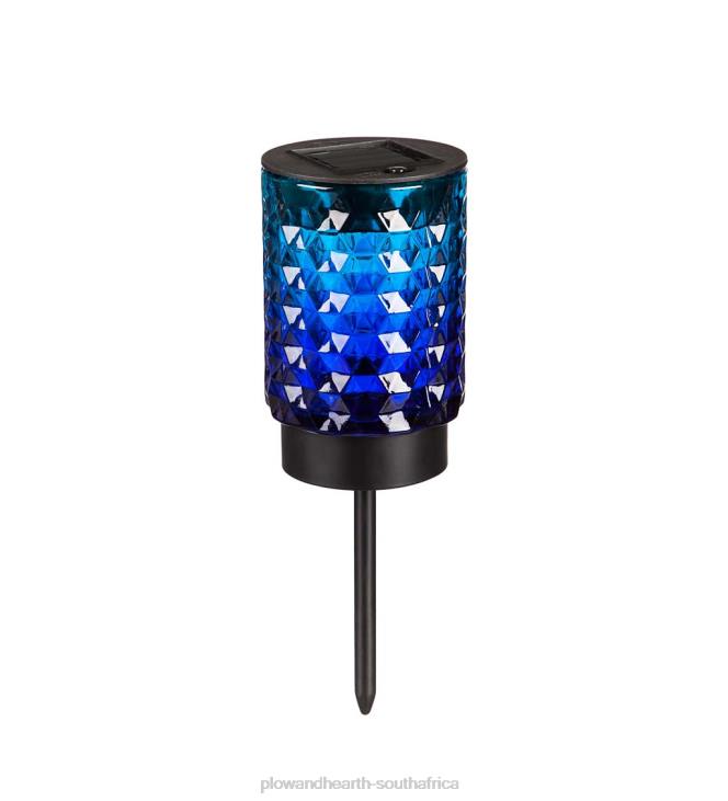 Yard & Garden Plow & Hearth Colored Solar Pathway Lights - Green NFLB157