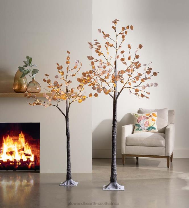 Yard & Garden Plow & Hearth Indoor/Outdoor Electric Lighted Pink Silver Dollar Tree NFLB470