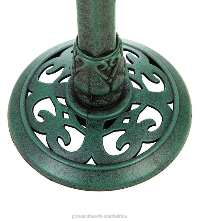Yard & Garden Plow & Hearth Solar Lily Pad Birdbath NFLB481