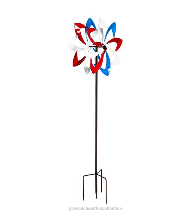 Yard & Garden Plow & Hearth Americana Blades Wind Spinner NFLB380