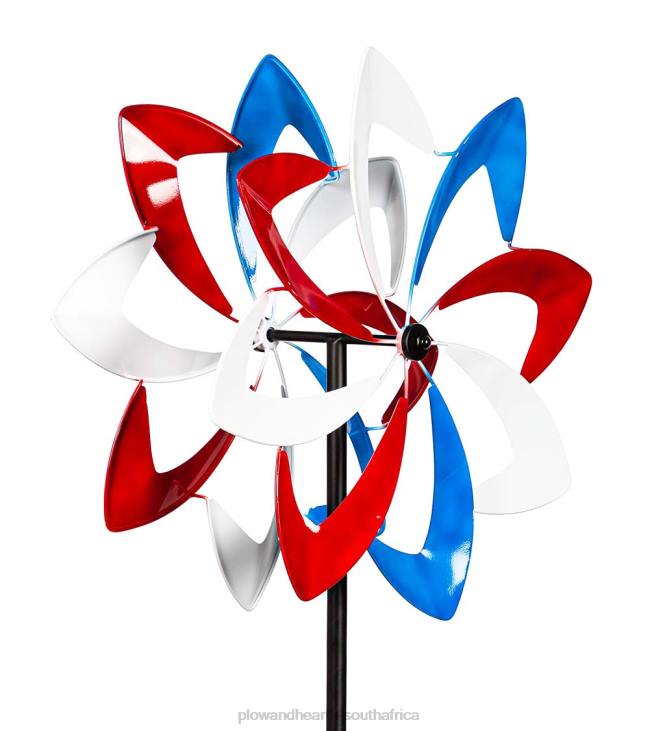 Yard & Garden Plow & Hearth Americana Blades Wind Spinner NFLB380