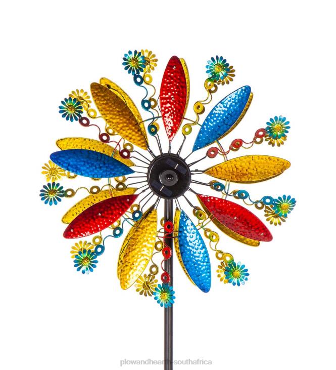 Yard & Garden Plow & Hearth Light In Motion Petal Wind Spinner - Multi NFLB270