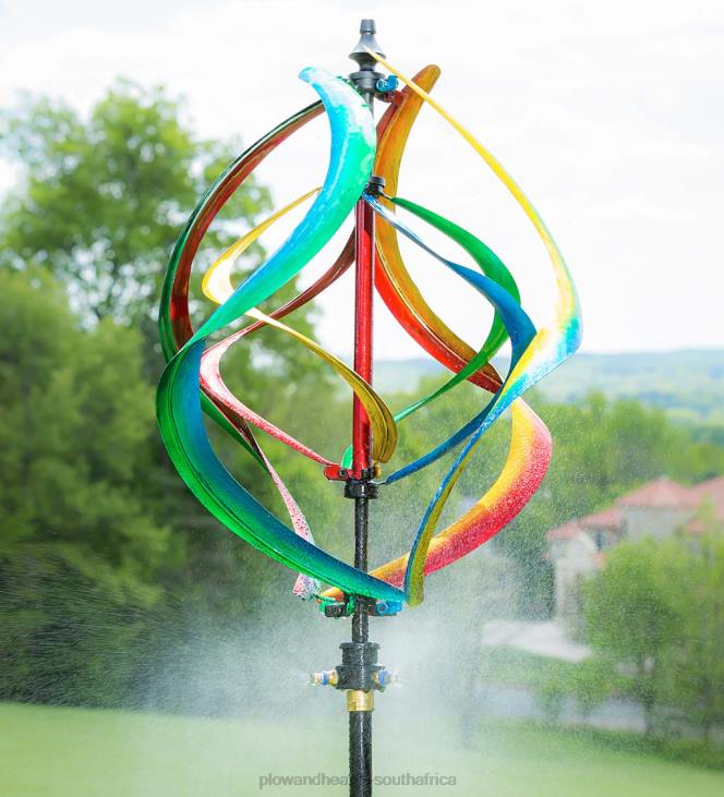 Yard & Garden Plow & Hearth Misting Helix Wind Spinner NFLB390