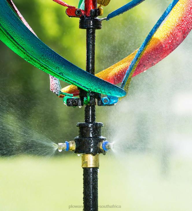 Yard & Garden Plow & Hearth Misting Helix Wind Spinner NFLB390