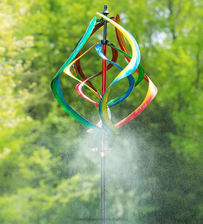 Yard & Garden Plow & Hearth Misting Helix Wind Spinner NFLB390