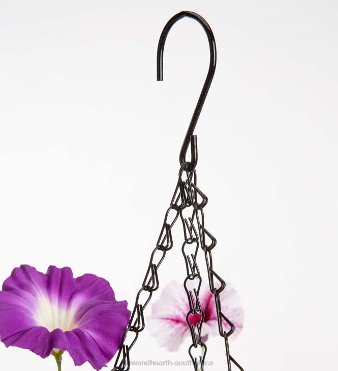 Yard & Garden Plow & Hearth Faux Petunia Hanging Basket - Purple NFLB968