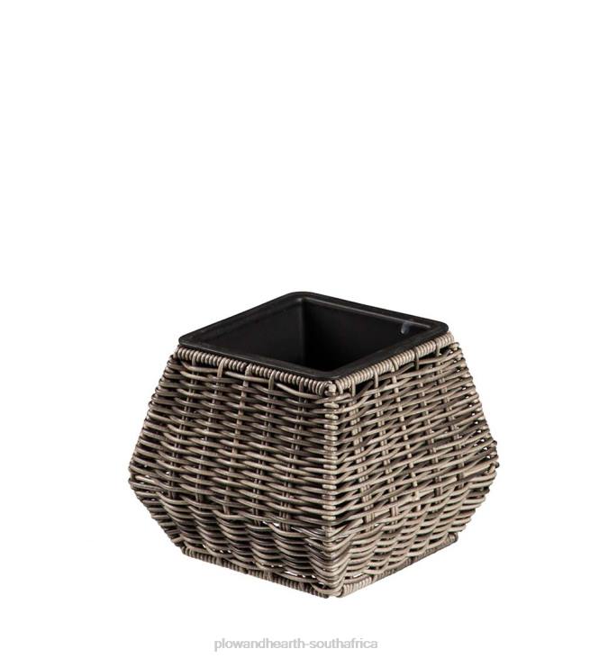 Yard & Garden Plow & Hearth Indoor/Outdoor Wicker Planters, Set of 3 NFLB981
