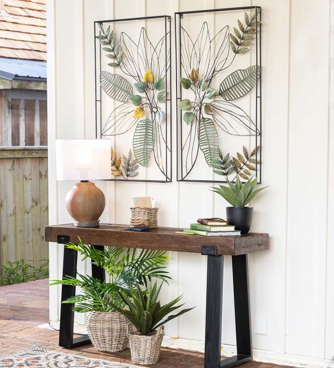 Yard & Garden Plow & Hearth Large Faux Real Agave Plant NFLB3239