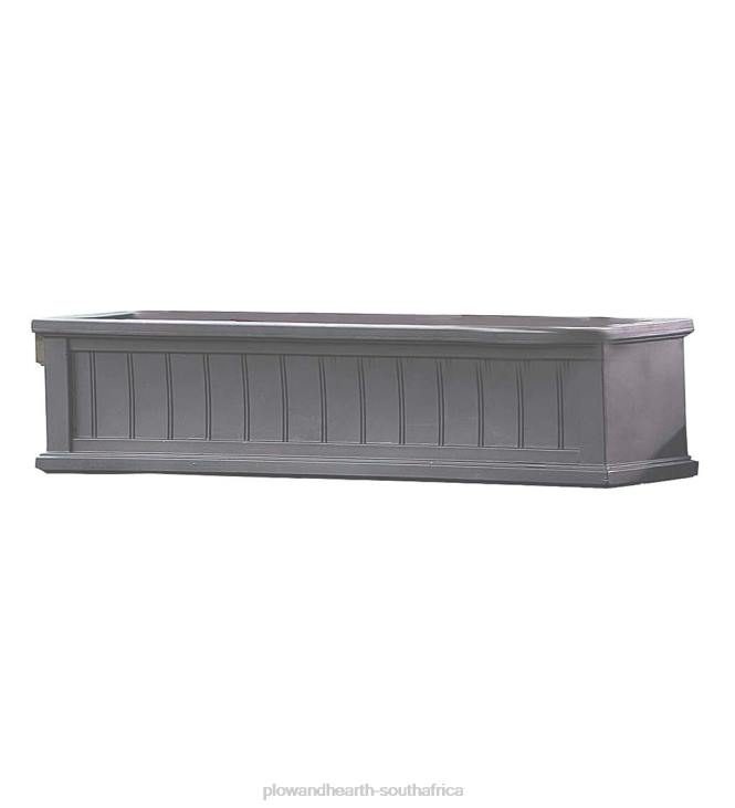 Yard & Garden Plow & Hearth Lexington Self-Watering Window Boxes with Hanging Brackets NFLB925