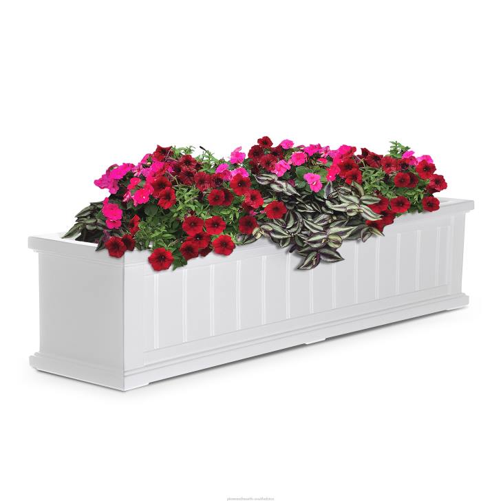 Yard & Garden Plow & Hearth Lexington Self-Watering Window Boxes with Hanging Brackets NFLB925