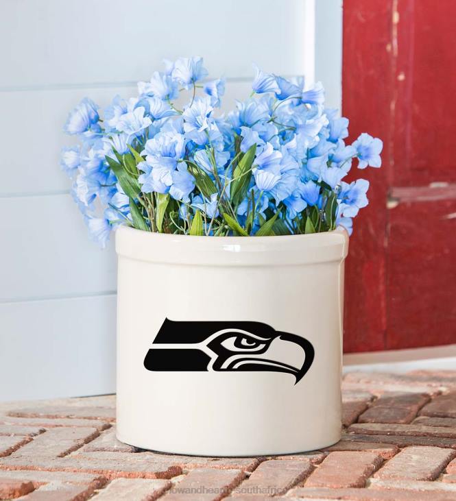 Yard & Garden Plow & Hearth NFL Team Logo Stoneware Crock - Arizona Cardinals NFLB976