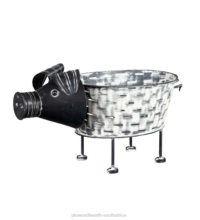 Yard & Garden Plow & Hearth Rustic Pig Planters, Set of 2 NFLB979