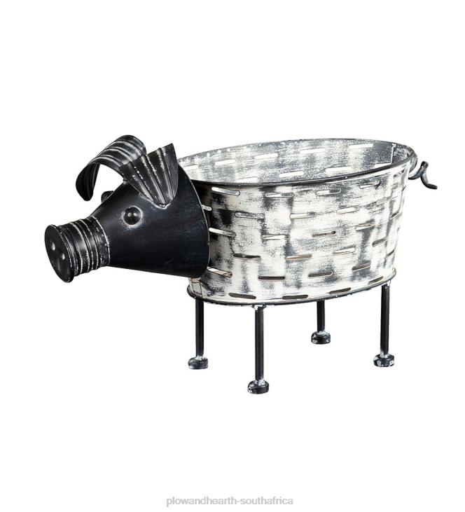 Yard & Garden Plow & Hearth Rustic Pig Planters, Set of 2 NFLB979