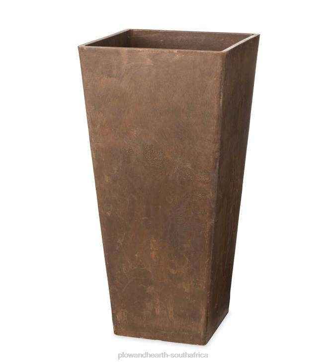 Yard & Garden Plow & Hearth Sussex Frost-Proof Resin Planters In Three Sizes NFLB907