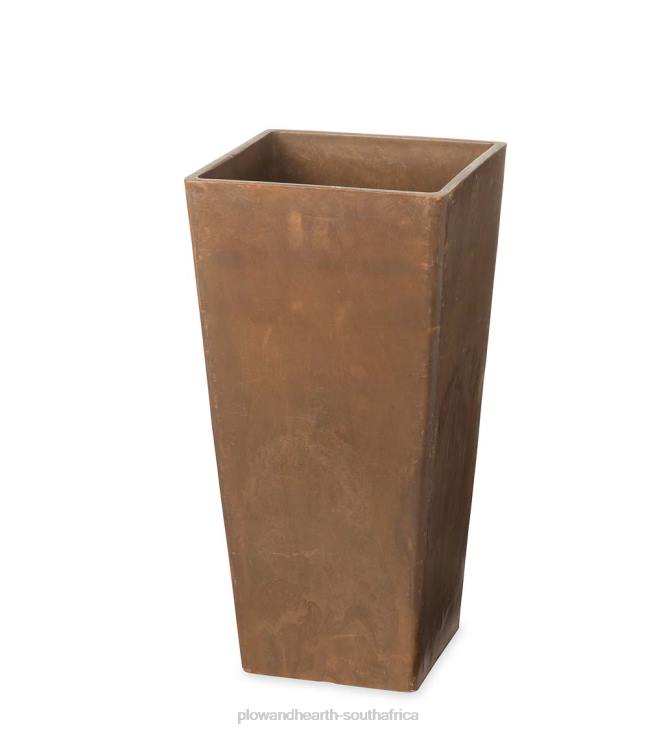 Yard & Garden Plow & Hearth Sussex Frost-Proof Resin Planters In Three Sizes NFLB907