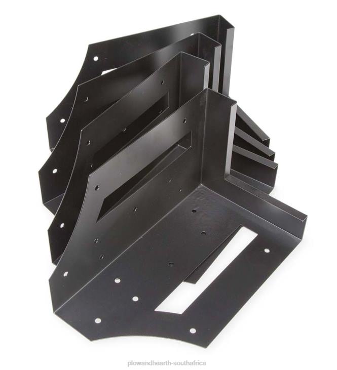 Yard & Garden Plow & Hearth Steel Raised Bed Corner Brackets, Set of 4 NFLB989