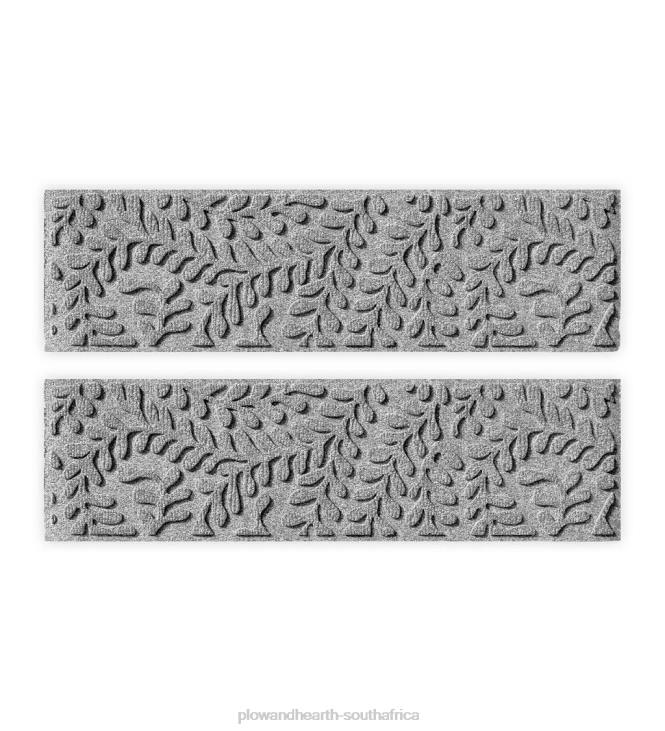 Yard & Garden Plow & Hearth Boxwood Stair Treads - Gray NFLB1009