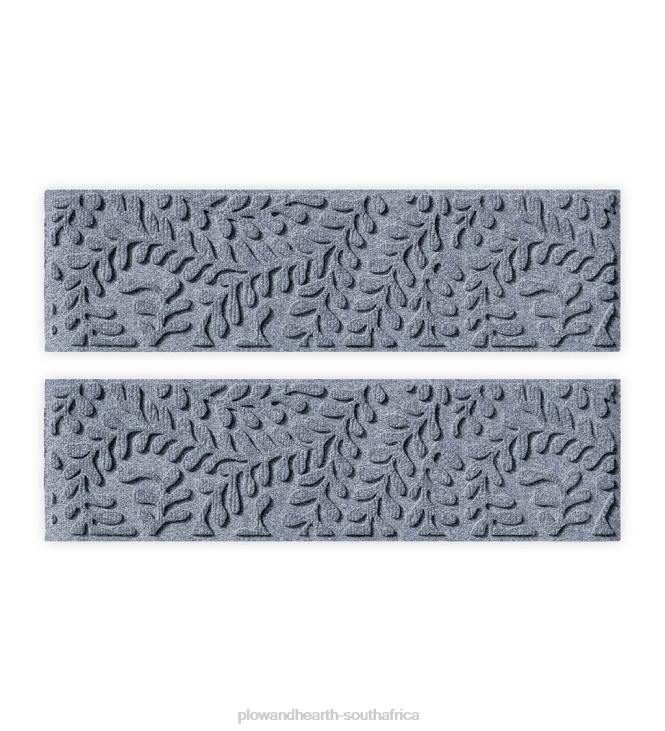 Yard & Garden Plow & Hearth Boxwood Stair Treads - Gray NFLB1009