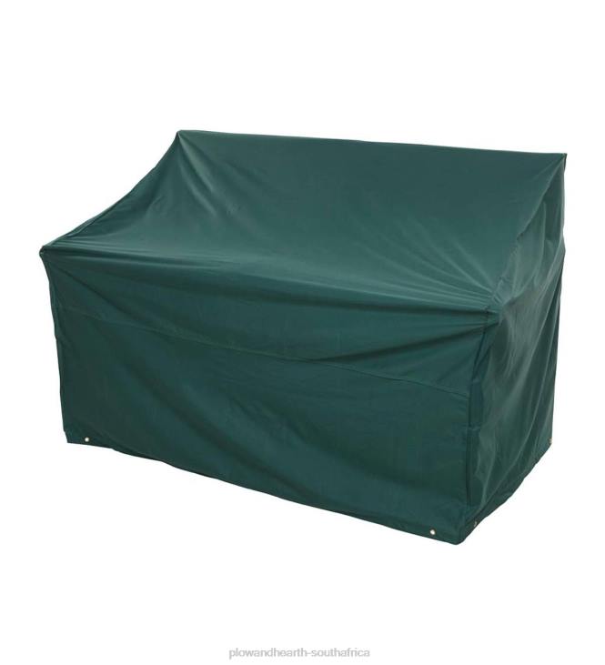 Yard & Garden Plow & Hearth Classic Deep Seat Love Seat Cover - Green NFLB1048