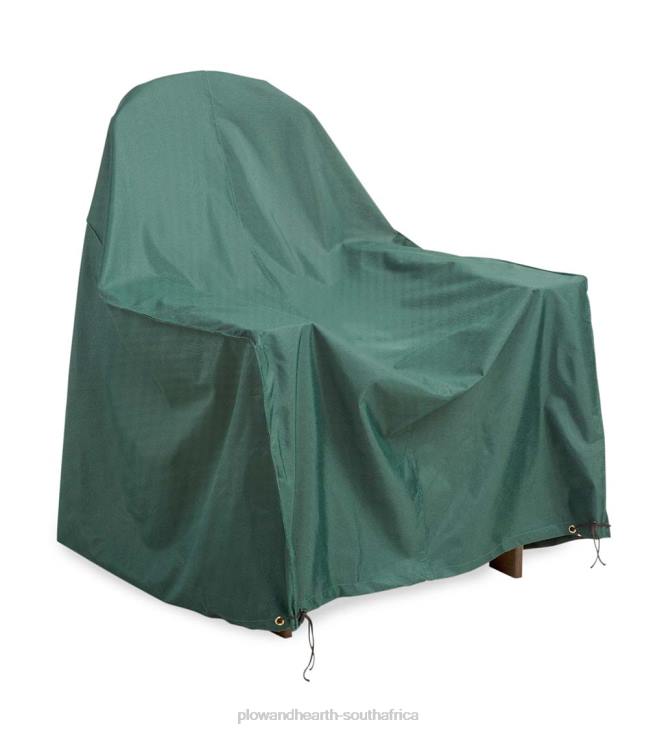 Yard & Garden Plow & Hearth Classic Outdoor Furniture Cover For Adirondack Chair - Green NFLB1030