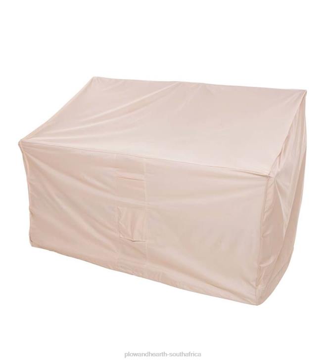 Yard & Garden Plow & Hearth Deluxe Deep Seat Love Seat Cover - Tan NFLB1015